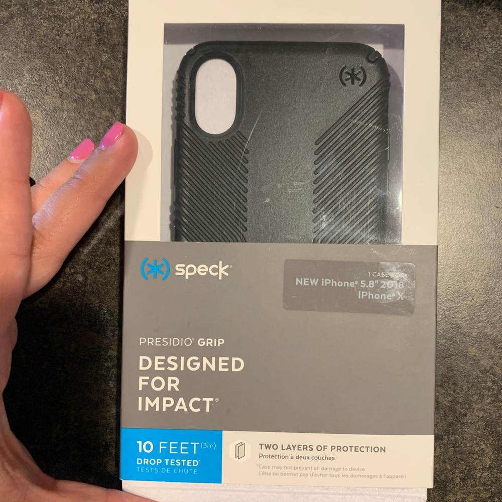 Black Speck iPhone Case